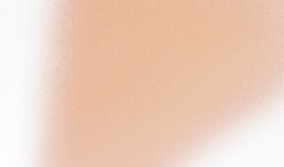 Orange color grainy gradient shape transparent background. Abstract color gradient cutout on transparent background. Vibrant grungy, noise texture effect