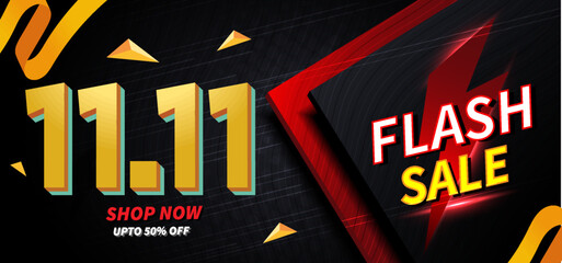 Realistic 11.11 Shopping Day Instagram Post Collection – Singles' Day Promo Templates