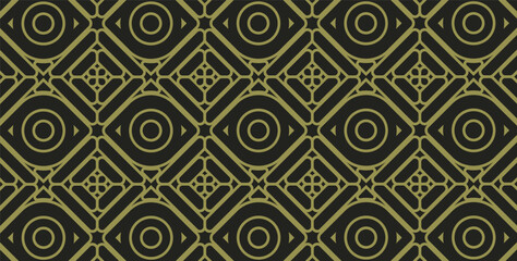 Elegant Islamic Ornamental Seamless Patterns for Artistic Decoration & Fabric Backgrounds
