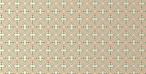 Elegant Islamic Ornamental Seamless Patterns for Artistic Decoration & Fabric Backgrounds