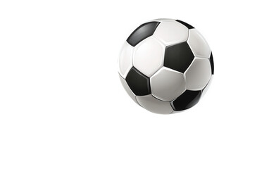 Obraz premium Soccer ball isolated on transparent background