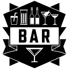 set of drinks icons