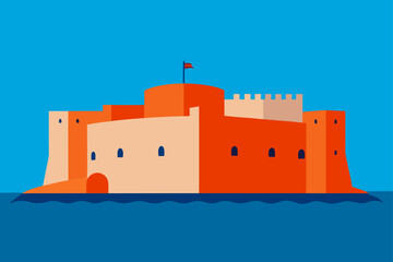 castle on the sea