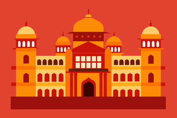 vector illustration of a building