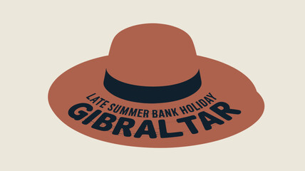 Late Summer Bank Holiday Gibraltar Hat Design