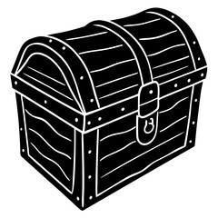 old wooden chest