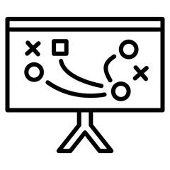 Strategy Board Icon