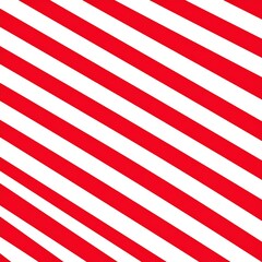 Obraz premium Diagonal red and white stripes (3)