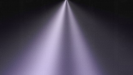 Abstract white neon spotlight gradient background with dark grainy texture and glowing light effect
