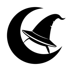 black silhouette of a boat