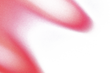 Abstract grainy gradient shape design element, red color blurry noise shape, overlay effect