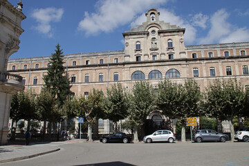 old hall (theology faculty) in burgos in spain