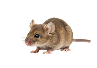House Mouse: Detailed Studio Photograph isolated on transparent background