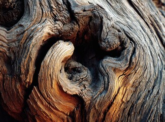 Old Wood Texture Abstract