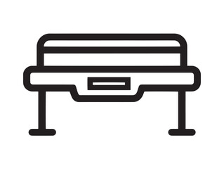 Professional Bench Power Supply Icon Laboratory Testing Vector Art