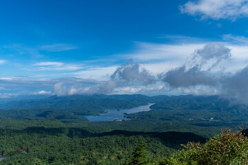 Naklejka premium 夏の磐梯山