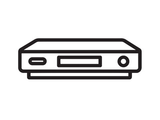 Professional Blu-ray Burner Icon Stylish Optical Storage Vector Artwork