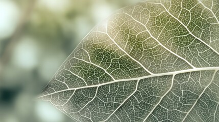 Obraz premium Leaf vein detail