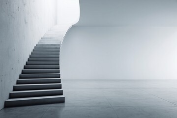 Obraz premium Symbol für Karriereaufstieg im modernen Business-Kontext