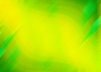 Vibrant abstract background with green and yellow glowing gradients.