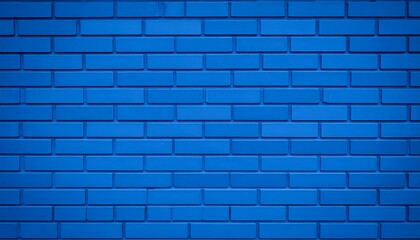 Uniform blue brick wall texture (1)