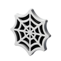 3D Spider Web Icon