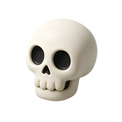 3D Skull Icon