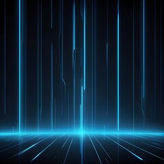 Abstract neon light streak background with futuristic glowing curved lines forming immersive digital tunnel environment