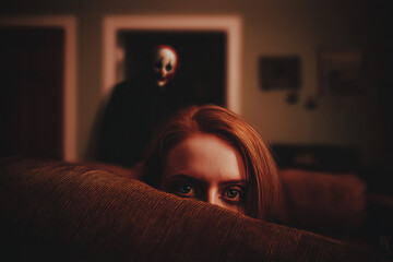 Ghost of a woman's ass