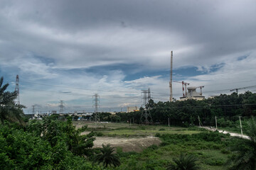 construction Nuclear Power Plant 