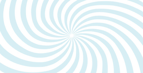 Radial sunburst background. Simple wallpaper with hypnotic rays, vector illustration