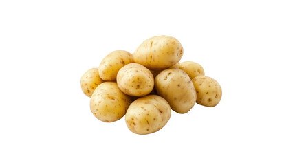Pile of Potatoes: A close-up shot of a bountiful collection of fresh, unpeeled potatoes, ready for cooking, offering a wholesome view of a staple food.