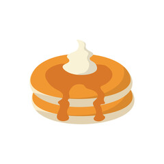 Pancakes Illustration