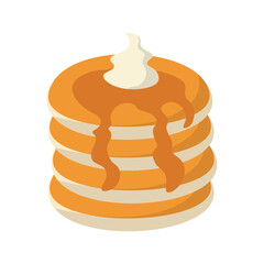 Pancakes Illustration