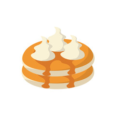 Pancakes Illustration