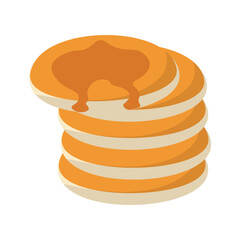 Pancakes Illustration