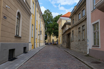 Architecture of Talinn city,capital of Estonia
