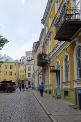 Architecture of Talinn city,capital of Estonia