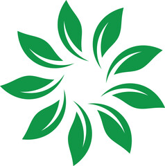 Leaf Circle Logo Vector Art, Icons, and Graphics for Free Download JPG file