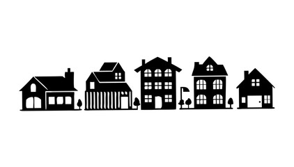 A single white horizontal line against a solid black background representing a simple abstract concept or design element