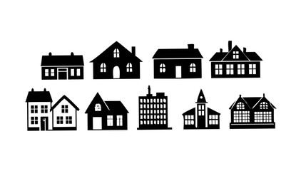 Abstract minimalist composition of white dots and lines on a black background creating a sense of depth and movement