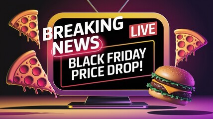 Breaking news: live black friday price drop with pizza and burger deals