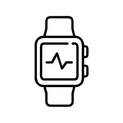 Smartwatch Fitness Tracker Icon