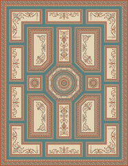 A hand-knotted carpet is a type of rug that is meticulously crafted by hand using a traditional weaving technique that has been passed down for centuries.