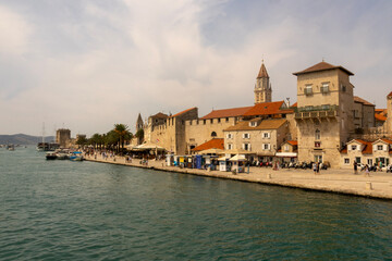 The Promenade of Trogir in Croatia