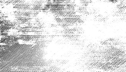 Old Grunge Black & White Texture – Distressed Overlay, Dirty Grain, Scratches, texture vector design on transparent background.