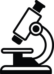 illustration of microscope icon