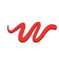 Tomato letchup stains 