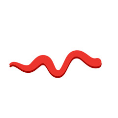 Tomato letchup stains 