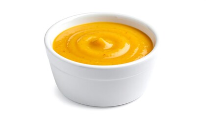 Creamy mustard in a bowl